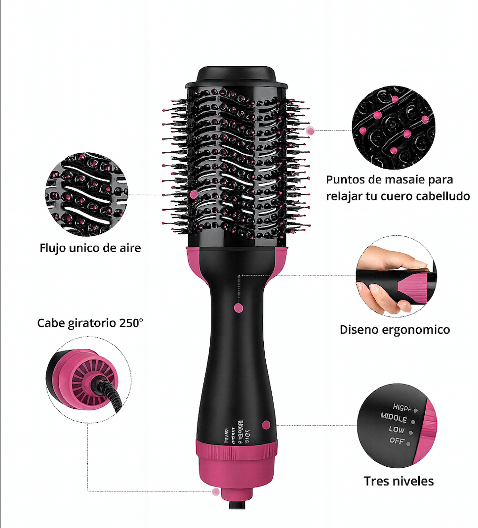 Cepillo secador y voluminizador - Vélya